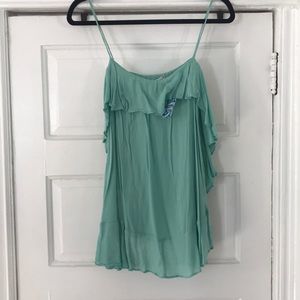 NWT Free People Cascades Ruffle Cami